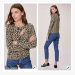 LNA  Brushed Phase Leopard Print Sweater Photo 2