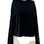 Juicy Couture Women's Black Label Gothic Velour Sequined Hoodie Pullover Hooded Photo 2