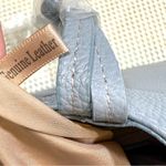 LAGGO Havana Hobo Shoulder Bag Blue Pebbled Leather Photo 10