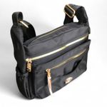 NWOT Colorful Fox Shoulder bag Organizer Handbag Purse Lots Of Pockets. Black Photo 4