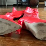 Steve Madden Thigh High Red Heels Photo 2