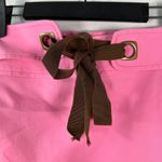 Milly New York Vintage Pink Tie Waist Knee Length Pencil Skirt Size 6 Photo 2