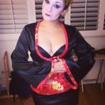 Japanese/Geisha doll Cosplay/Costume Black Size M Photo 0