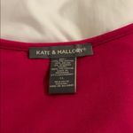 Kate & Mallory Ladies sz XL Top pink w/ruffle Photo 3