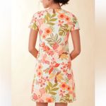 Spartina 449 NEW Tahlia Jersey Dress in Callawassie Flowers Seafoam XS Photo 4