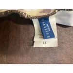 Jantzen Classics Animal Print Brown Beige Tankini Top V Photo 6