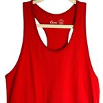 Zyia  Active‎ Red Copper Charged Athletic Tank Top Medium Fitness Workout Photo 2