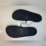 Schutz Ariel Crystal-Buckle Sporty Slide White Snake Croc Sandals Size 10 B Photo 7