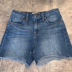 Madewell Denim Shorts // Size 26 // Fringe Edge // High Rise | Summer, Vacation Photo 0