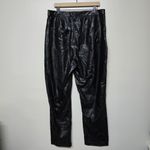 Abercrombie & Fitch Abercrombie Fitch Curve Love 90s Straight Ultra High Rise Vegan Leather Pant 18 Photo 5