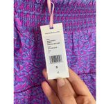 Vineyard Vines NWT  Anegada Block Print Tiered Blue and Purple Mini Skirt Size S Photo 2