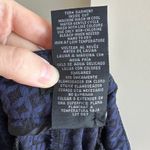 Mario Serrani  Italy Diamond Print Navy Blue Trousers, Business Casual Pants, 12 Photo 12