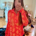 Under Armour Neon Long Sleeve Workout Quarter Zip Photo 3