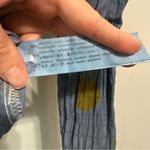 ZARA  Blue Green Big Spotty Print Bow Long Sleeve Blouse Size XS Photo 6