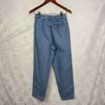 Liz Claiborne Vintage 80s Lizwear Pleated High Waist Denim Jeans Petite Size 8 Photo 4