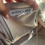 Shona joy Draped Midi Oyster Grey Dress Photo 7