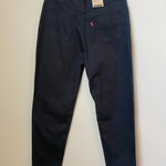 Levi's NWT Levi’s Womens High-Waisted Mom Jeans in Black, Size: 28x32 - 90s Tapered Leg Photo 9