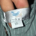 Peyton Bree jumpsuit romper stripped baby blue romper tank top size 16 clothing​ Photo 5