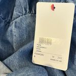 frame denim Frame Women’s Asymmetric Denim Eugenia Midi Dress Blue S New Photo 7