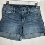 The Limited  Denim Jean Easy Shorts Size 2 Photo 0