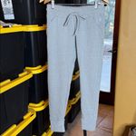 Free People Movement Sunny Skinny Sweatpants in Light Gray Size Small Photo 2