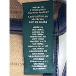 Ralph Lauren Lauren Purple Blue Leather Crossbody Bag Gold Hardware RLL Logo Photo 12