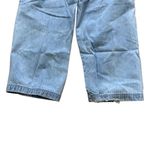 Y2K Vintage Route 66 denim overalls utility straight leg Medium Blue Photo 6