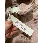 Love Tree  NWT Aztec Sherpa faux fur quarter zip small Photo 5