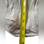 Mlle Gabrielle White Sleeveless High-Low Maxi Dress XL Halter Summer Resort Boho Photo 8