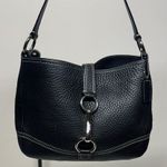 Coach Hamptons Hobo Shoulder Bag
F13086 Vintage Y2K Black Pebble leather Photo 0