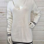 BP . Cross Back Oversized Chunky Knit V Neck Sweater Photo 0