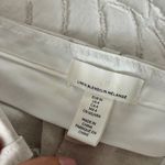 H&M Beige Linen Zip Up Pants Photo 4