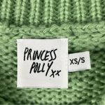 Princess Polly  Green Chunky Knit Sweater, Size XS/S Photo 2