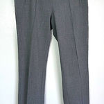 Gray women’s chino ankle length office wear relaxed pants size small Photo 0