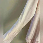 Torrid  baby pink layered look button back crewneck pullover sweater. Large Photo 1