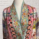 Johnny Was  Reversible Embroidered Patchwork Kimono Jacket XS Fits up to M Photo 7