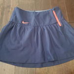 Nike  Women's Navy and Orange Golf Skirt Size 0 Photo 0