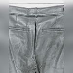 Babaton  Aritzia Women's Black Faux Vegan Leather Straight Pants Size 14 NWT Photo 13