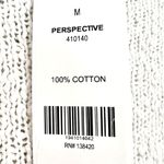 Etcetera E3 Slubbed Funnel Neck Sweater Women's Medium Black White Career Y2K Photo 4