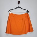 DOKOTOO Orange Bikini and Skirt Swimsuit Set NWT Size XL Orange Swimwear Photo 3