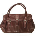 Fossil leather satchel top handle shoulder/handbag Photo 0