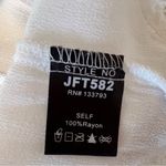 VICI  White Lace Boho Mini Dress JFT582 Long Sleeve Romantic Cottagecore Small Photo 10