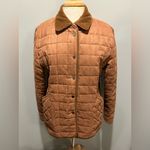 Casual Corner Corduroy/Faux Suede Quilted barn chore cabin core jacket size L Brown Size L Photo 1