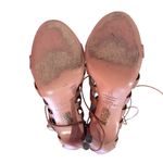 AQUAZZURA Gladiator Brown Heeled Sandals EUC Size 7 Photo 13