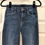 MOTHER Denim Mother High Waisted Looker Ankle Fray Stretch Denim Jeans in Last call sz 25 Photo 5