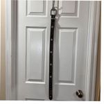 Nocone Leather Western Belt (SM)N3447001 Denim Flower Silver‎ Buckle Blue Photo 2