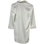 Madewell  White Button Down Poplin Bedtime Nightshirt Preppy Coastal Grandma Airy Photo 2