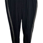 ZARA  Trafaluc Collection Pull On Slim Pant Navy Stripes XS Photo 0