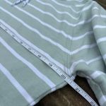 Orvis Green Mint and White Striped Pullover Sweaters | Size S Photo 6