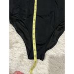 Victoria's Secret  | Black One Piece Swimsuit Cheekie Size L | Net W Neon Accent Photo 1